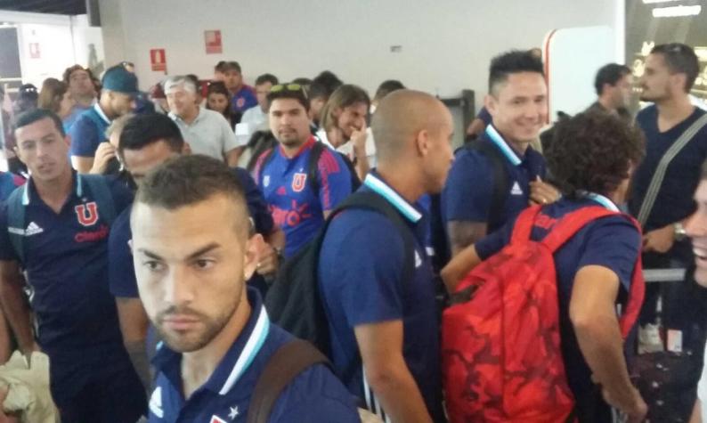 La U ya está en Uruguay acusando la baja de uno de sus volantes