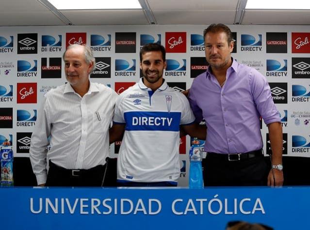 Sebastián Jaime presentado en la UC: "Estamos mentalizados para que este sea nuestro torneo”