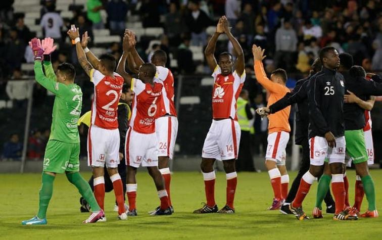 Cobresal espera: Santa Fe vapulea a Oriente Petrolero en Copa Libertadores