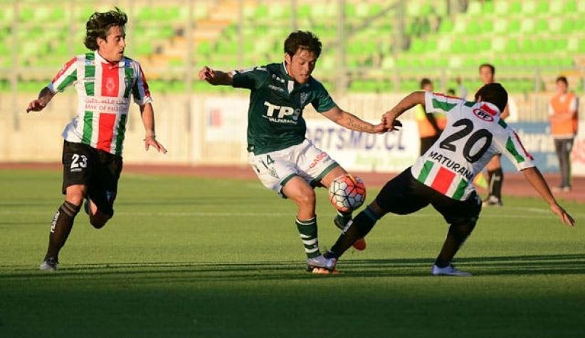 Palestino iguala ante Santiago Wanderers y arriesga perder la punta del Clausura