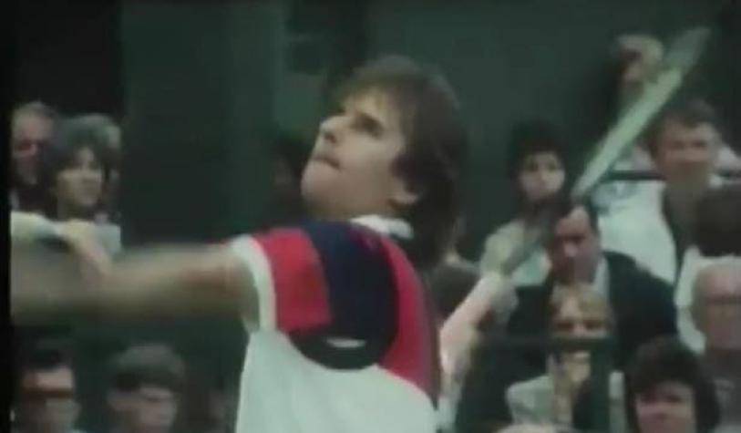[VIDEO] El recordado triunfo del ex tenista Ricardo Acuña en Wimbledon 1985