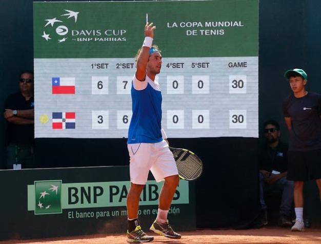 Lama triunfa y deja la serie 2-0 para Chile ante República Dominicana en Copa Davis
