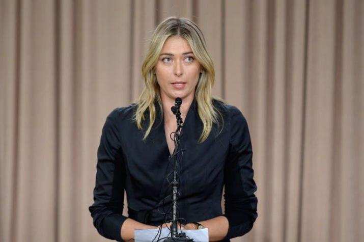 Sharapova revela que dio positivo en un control antidopaje en el Abierto de Australia