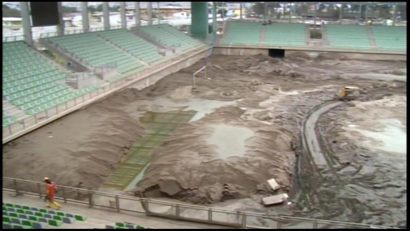 Estadio de Copiapó: un año bajo el barro