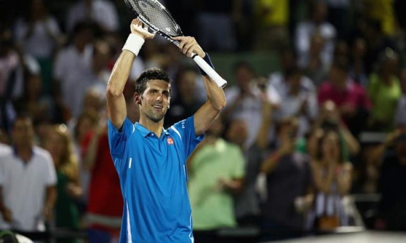 [VIDEO] El truco con el que Novak Djokovic se robó los aplausos en Miami