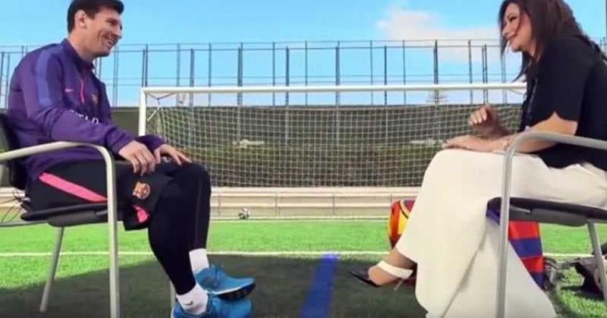 Messi metió la pata con sus zapatos