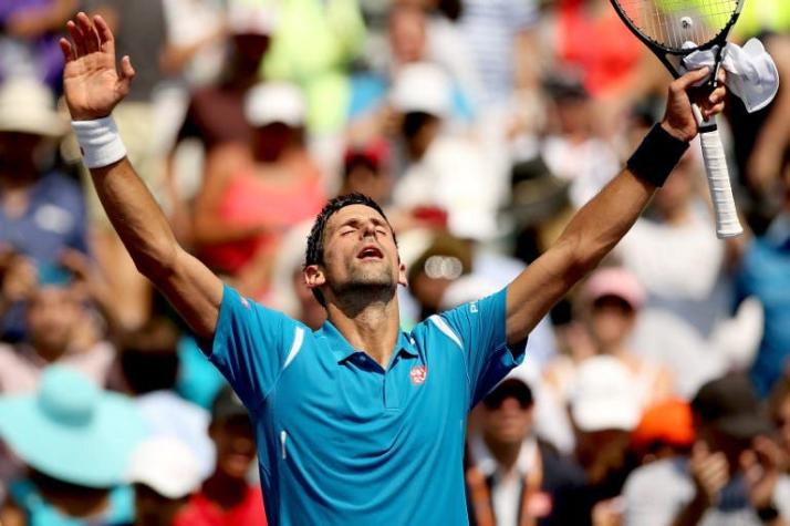 Djokovic, sin ceder un set en cinco partidos, ya está en la final del Masters 1000 de Miami