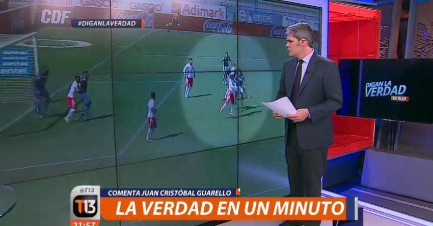 La verdad en un minuto de Juan Cristóbal Guarello sobre los errores defensivos de la "U"