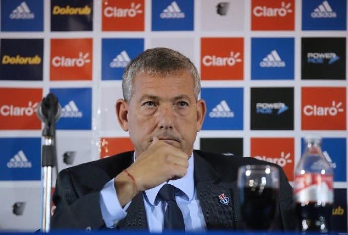 Heller y jugadores de la U castigados: "Estas manzanas tuvimos que separarlas del cajón"
