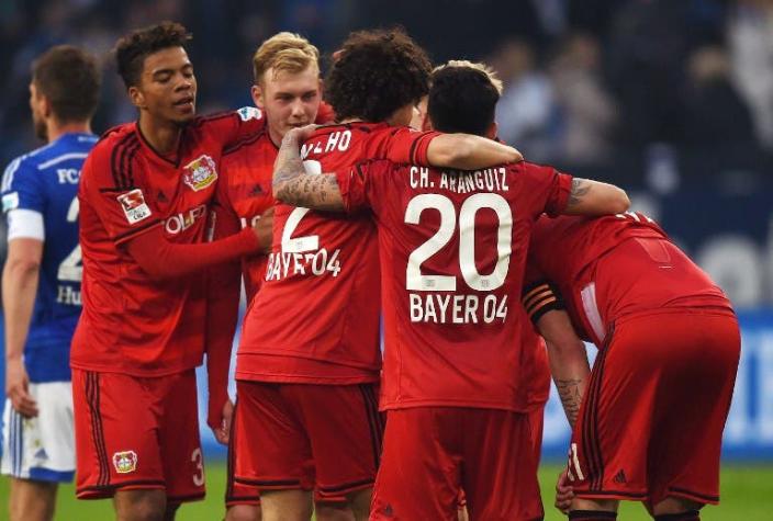 Charles Aránguiz estuvo presente en destacable remontada del Leverkusen