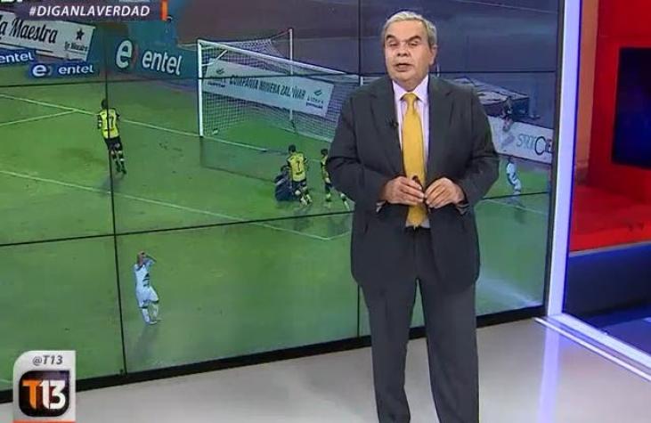 [VIDEO] Schiappacasse analiza polémico duelo Antofagasta-San Luis que perjudicó a San Marcos