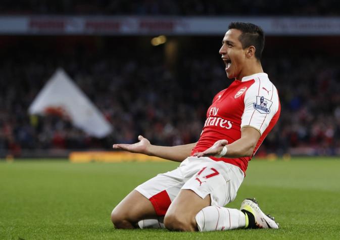 Alexis Sánchez es elegido como el segundo mejor jugador de la temporada del Arsenal