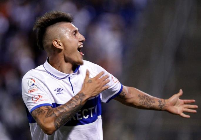 Nicolás Castillo prepara el adiós: "Me siento con un pie y medio fuera de Católica"
