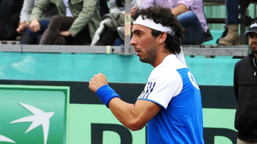 Gonzalo Lama gana y logra empatar serie de Copa Davis de Chile ante Colombia