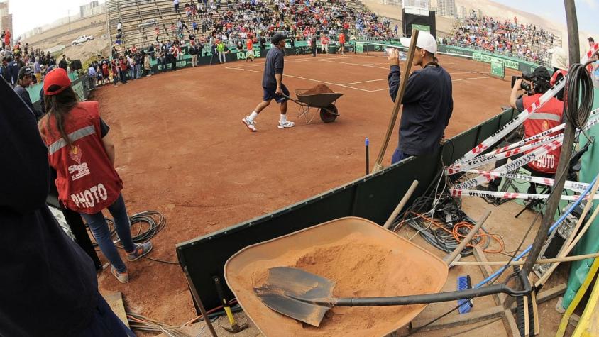 [VIDEO] La cancha de la discordia: El tenis chileno sufre de las promesas incumplidas