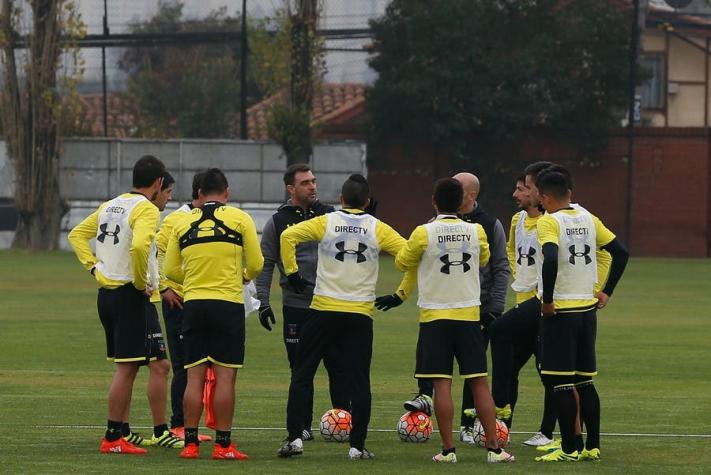 La formación que alineó Pablo Guede en su primera práctica en Colo Colo