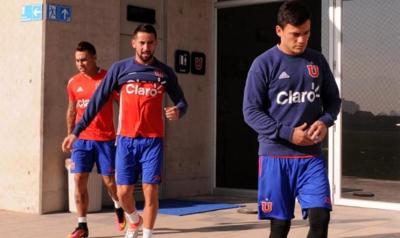 [VIDEO] Eduardo Vargas junto a bicampeones de América entrenan con la "U" en el CDA
