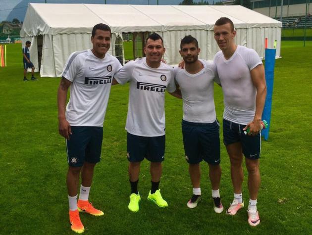 Gary Medel se integró a pretemporada del Inter sin claridad sobre su futuro