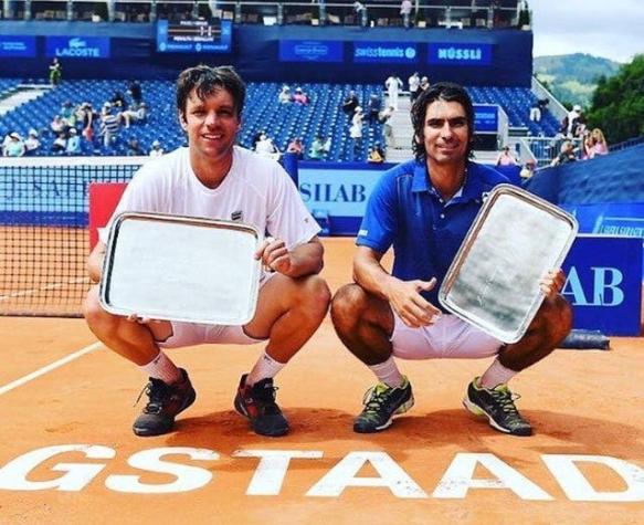 Tenista Julio Peralta queda a un paso de los “Top 50” en ránking de dobles