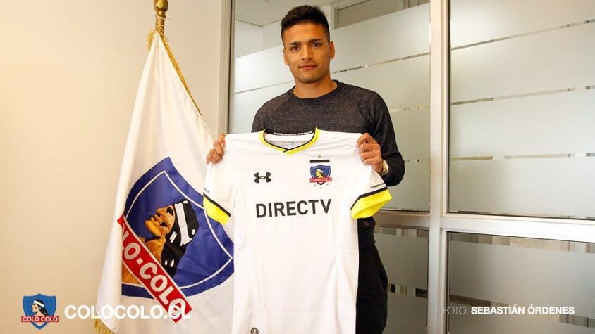 Felipe Campos tras llegar a Colo Colo: "Es algo que lo vengo persiguiendo desde niño"