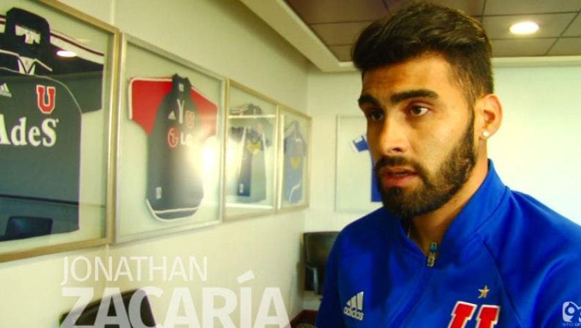 Jonathan Zacaría y llegada a la "U": "Tuve la oportunidad y no la desaproveché"