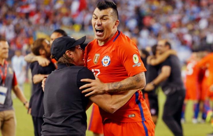 Gary Medel celebra su cumpleaños número 29 en familia