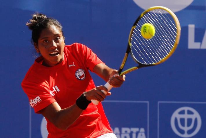 Tenista chilena Daniela Seguel presente en la qualy del US Open