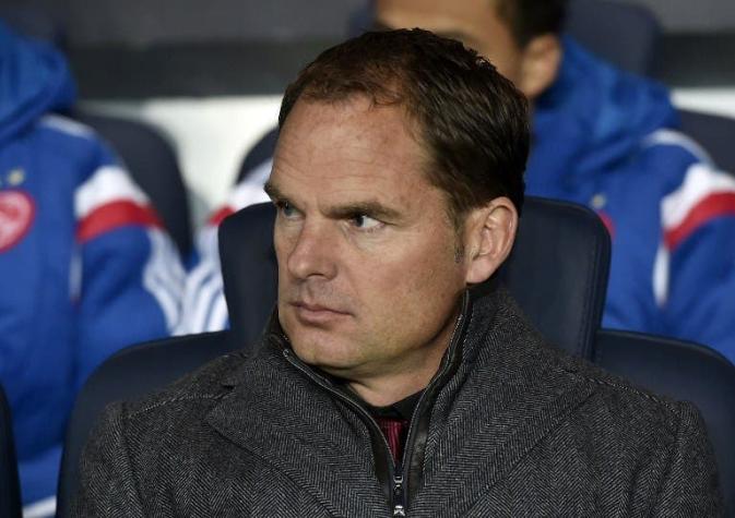 Frank de Boer es el elegido para dirigir al Inter de Gary Medel
