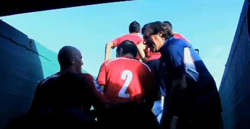 [VIDEO] El día en que Bonini emuló en Chile su recordada expresión dirigida a Suazo en 2007