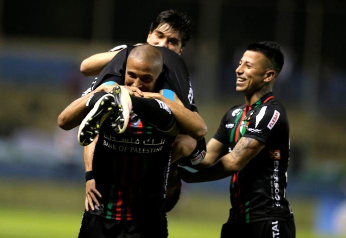 Palestino golea a Libertad en Paraguay y avanza en la Sudamericana