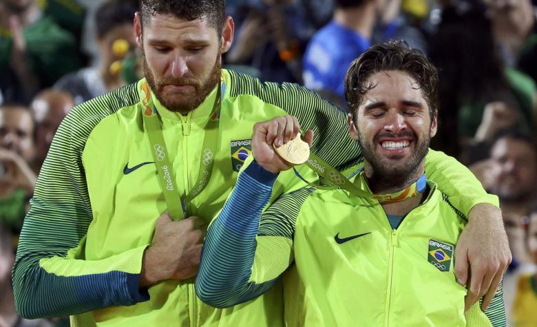 Brasil conquista oro en el voleibol playa masculino