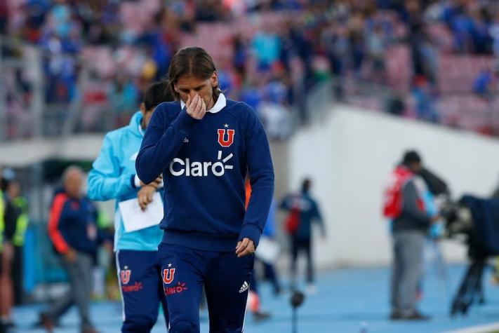 Los complicados momentos que marcaron la estadía de Beccacece en la "U"