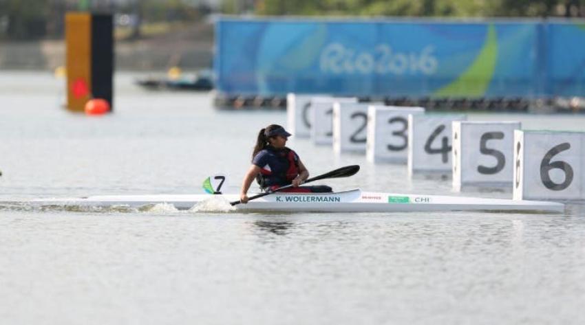Katherine Wollermann remata en el 4° lugar en final de canotaje de Juegos Paralímpicos