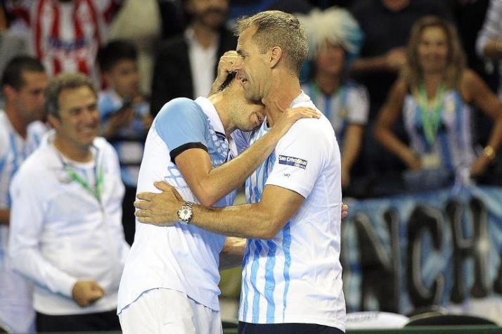 Grupo Mundial: Argentina vence 2-0 a Gran Bretaña y sueña con la final de Copa Davis