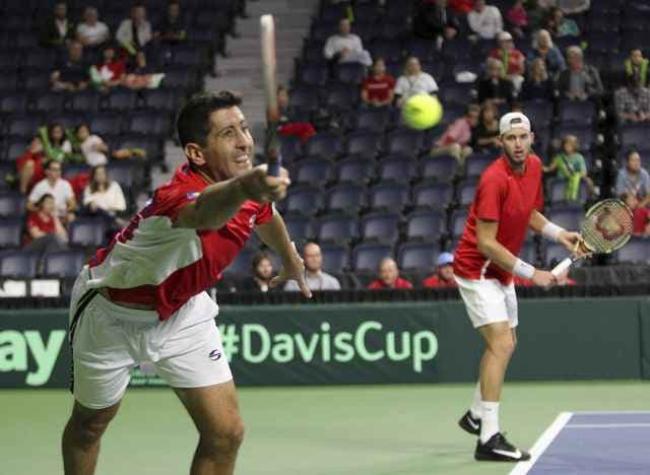 Chile cae en el dobles y pierde la serie de Copa Davis ante Canadá