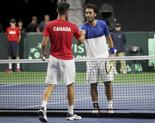 Derrota de Lama sentencia dura caída de Chile ante Canadá en Copa Davis