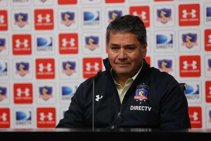 En Colo Colo cuestionan los arbitrajes: "Hay manejo de situaciones"