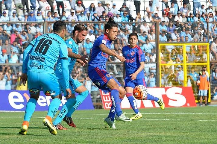 [VIDEO] Copa Chile: La "U" en la despedida de Beccacece iguala con Iquique
