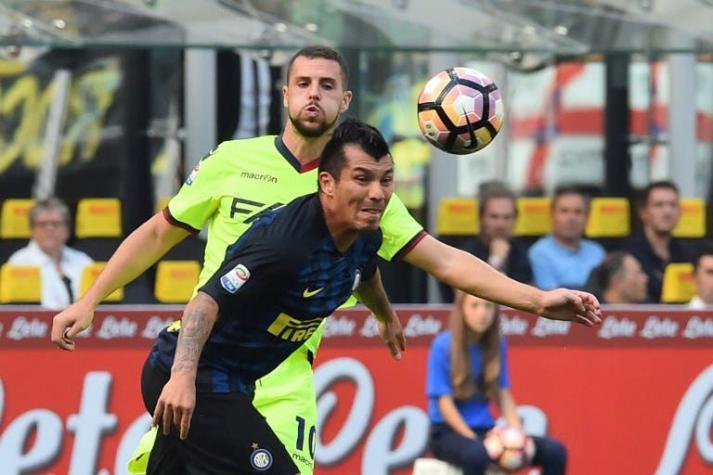 Inter con Gary Medel iguala en “duelo de chilenos” en la Liga Italiana