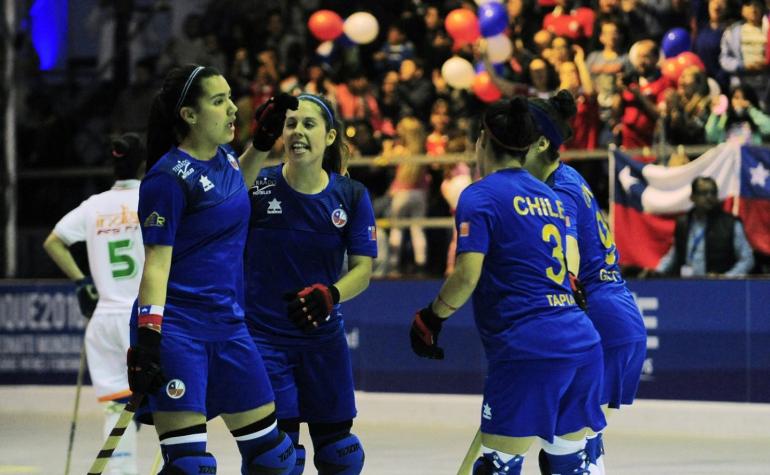Chile vapulea a India y logra histórica goleada en Mundial de hockey patín