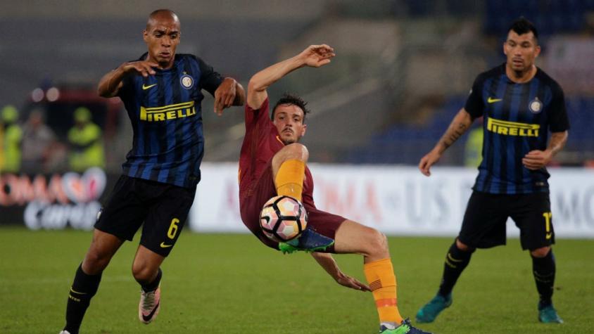 Inter de Milán y Gary Medel pierden en su visita a la Roma