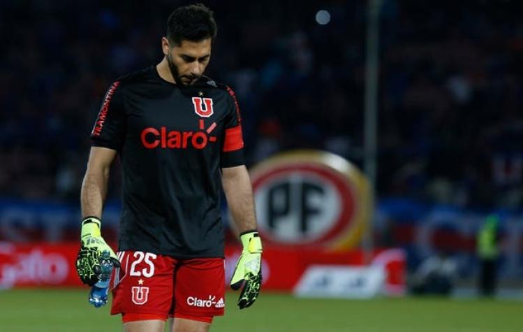 Johnny Herrera es baja en la "U" para duelo ante O'Higgins