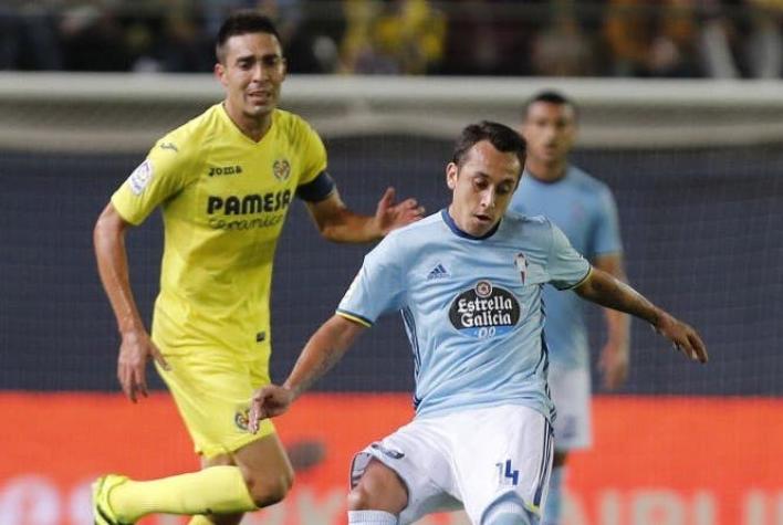 Celta con Fabián Orellana sufre estrepitosa caída ante Villarreal en España