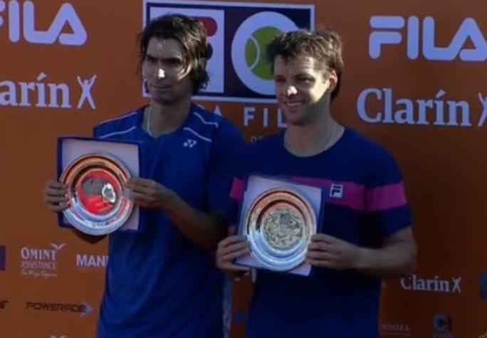 Tenista Julio Peralta se tituló campeón en dobles del Challenger de Buenos Aires