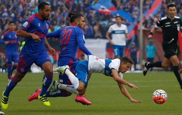 Las formaciones confirmadas de la UC y la U para el clásico universitario por Copa Chile