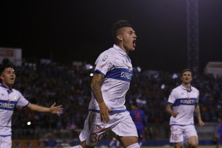 [VIDEO] Goles de cuartos de Copa Chile: La UC da el primer golpe ante la "U"
