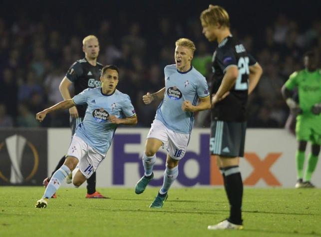 [VIDEO] Europa League: Inter con Medel gana y Orellana marca golazo en empate del Celta