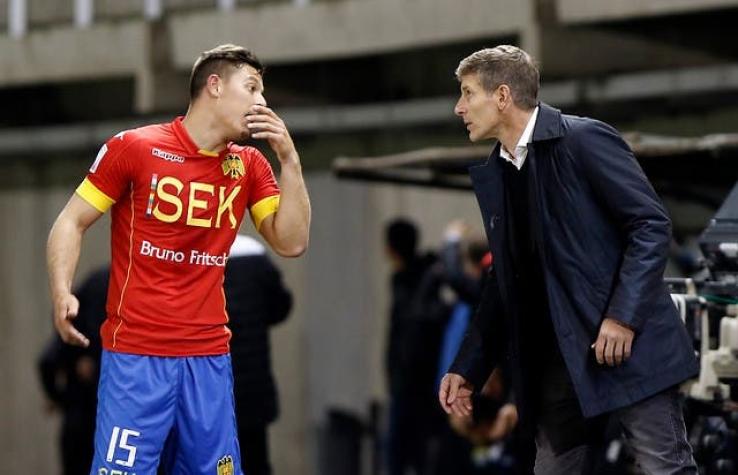 Unión Española sufre la baja de su goleador por fractura maxilar