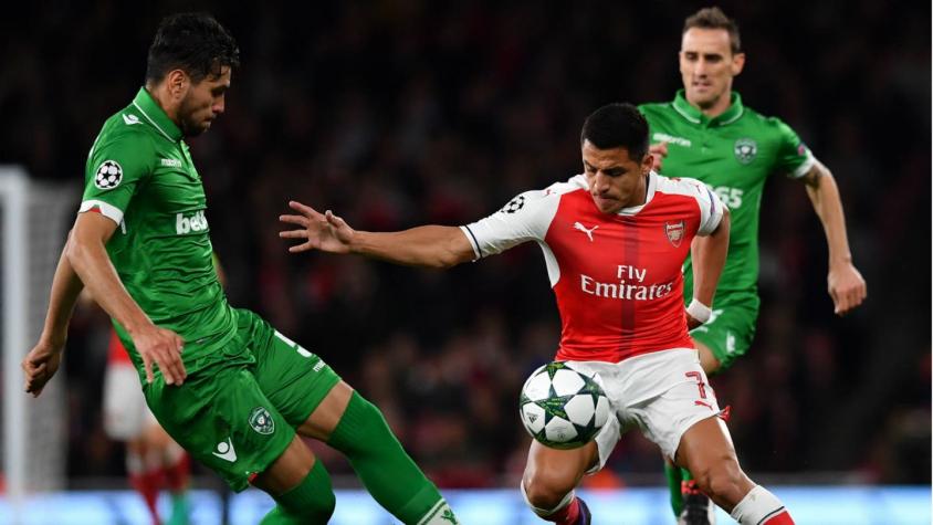 [Minuto a Minuto] Alexis y Arsenal vencen a Ludogorets y avanzan en Champions