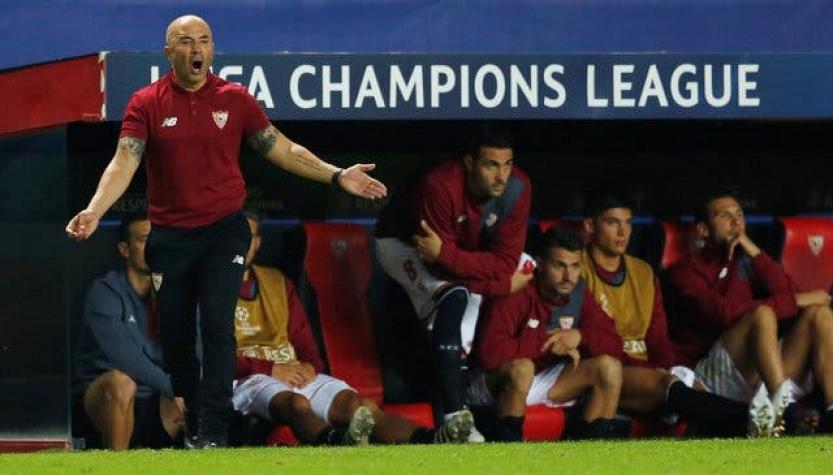 Sevilla de Sampaoli con campaña perfecta: golea en casa y es líder en Champions
